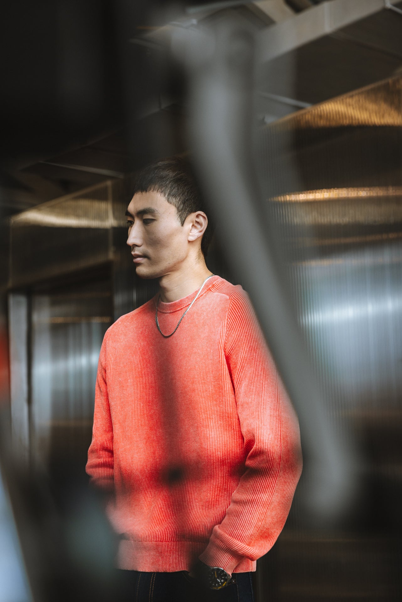 

Pull coupe droite Homme Sonny Ribs high risk red | Freeman T. Porter