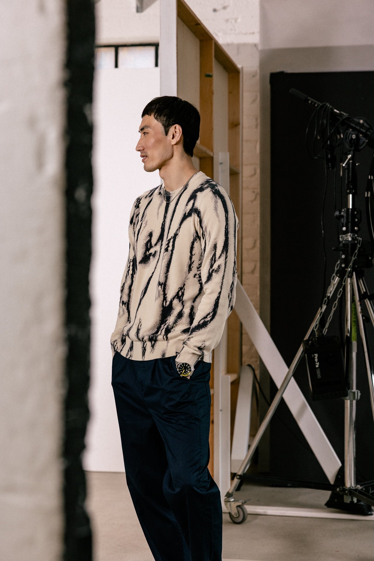 

Straight fit sweater Men Sonny Shima original | Freeman T. Porter