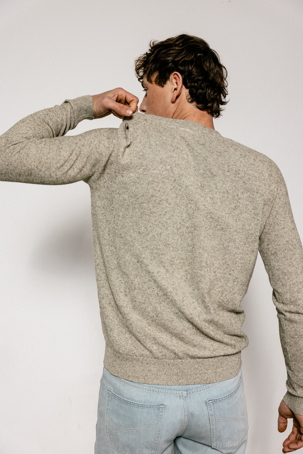

Pull coupe droite Homme Sonny Heather mercury | Freeman T. Porter