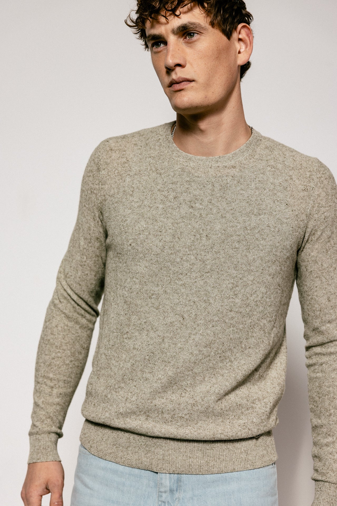 

Pull coupe droite Homme Sonny Heather mercury | Freeman T. Porter