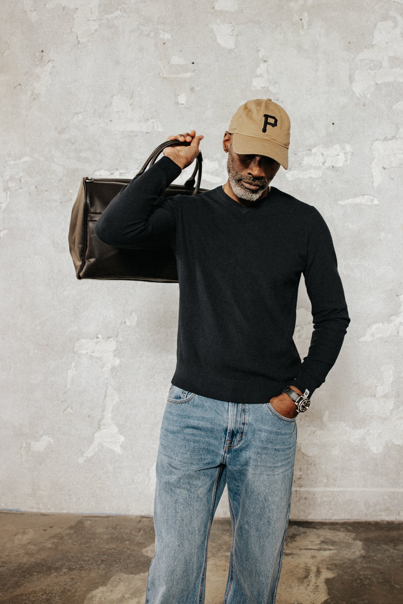 

Jersey de corte recto Hombre Edgar Pima sky captain | Freeman T. Porter