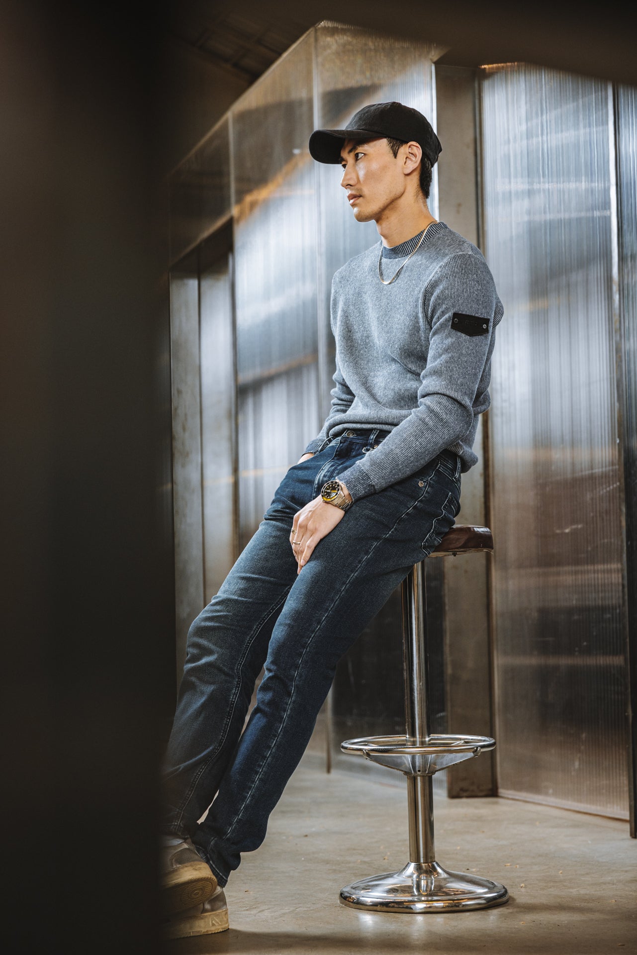 

Pull coupe droite Homme Yanis Daigon original | Freeman T. Porter