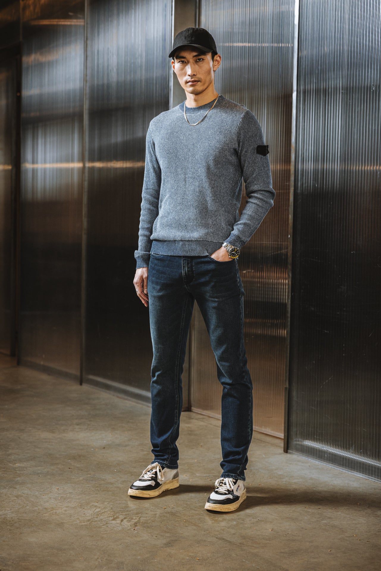 

Pull coupe droite Homme Yanis Daigon original | Freeman T. Porter