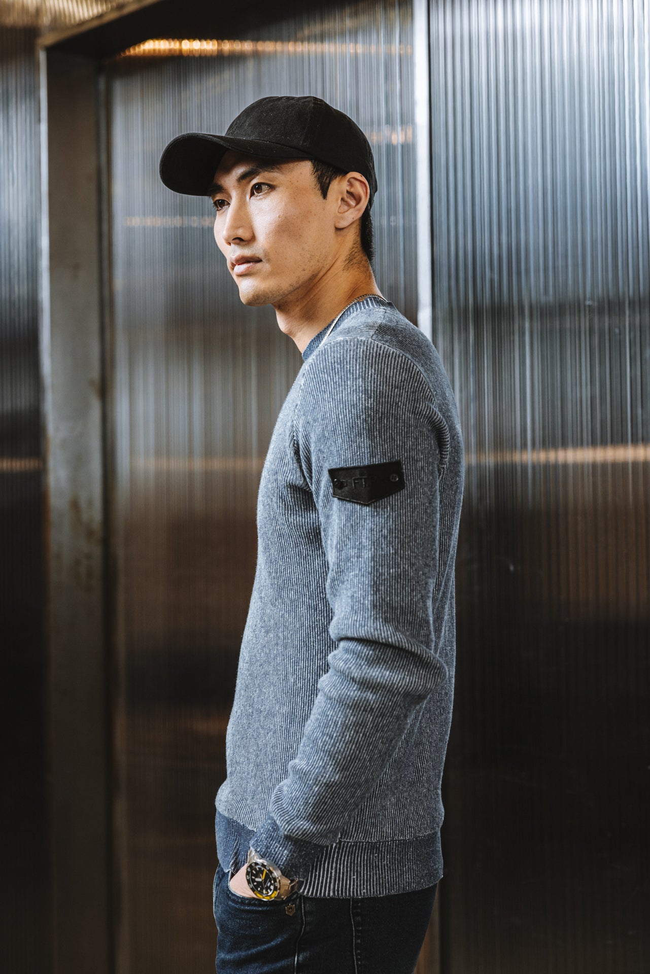 

Pull coupe droite Homme Yanis Daigon original | Freeman T. Porter