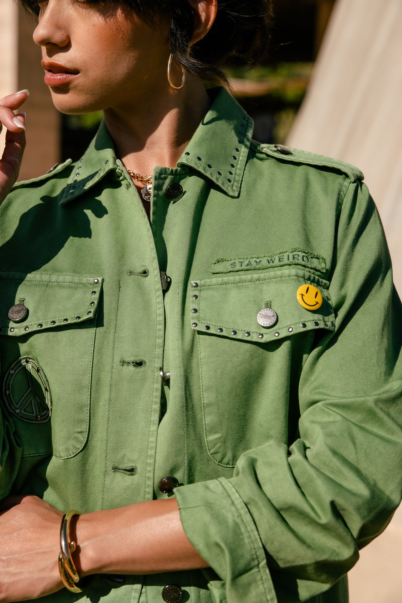 

Parka im Military-Stil Damen Maylis Peace comfrey | Freeman T. Porter