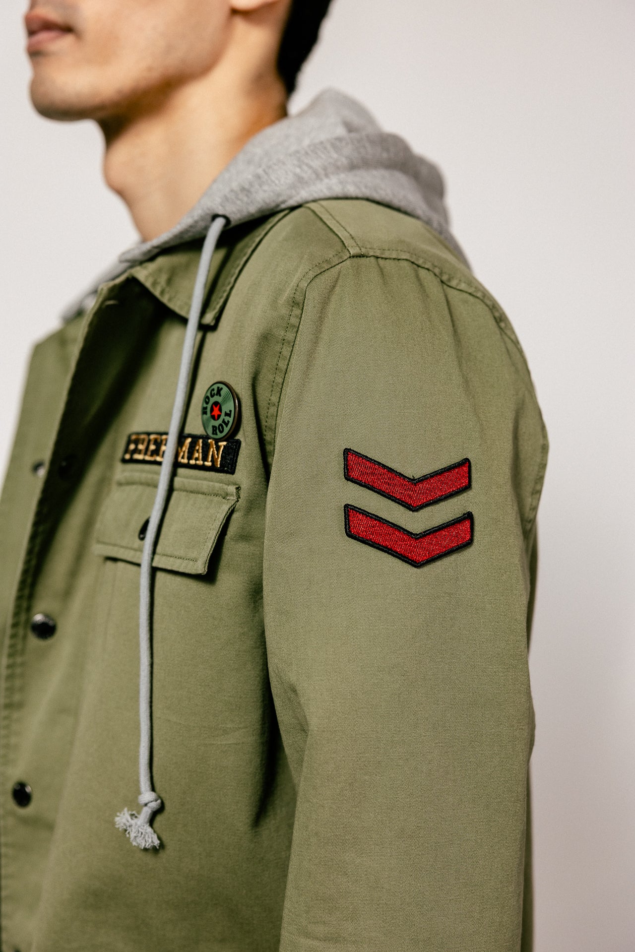 

Surchemise coupe droite Homme Tyto Break light khaki | Freeman T. Porter