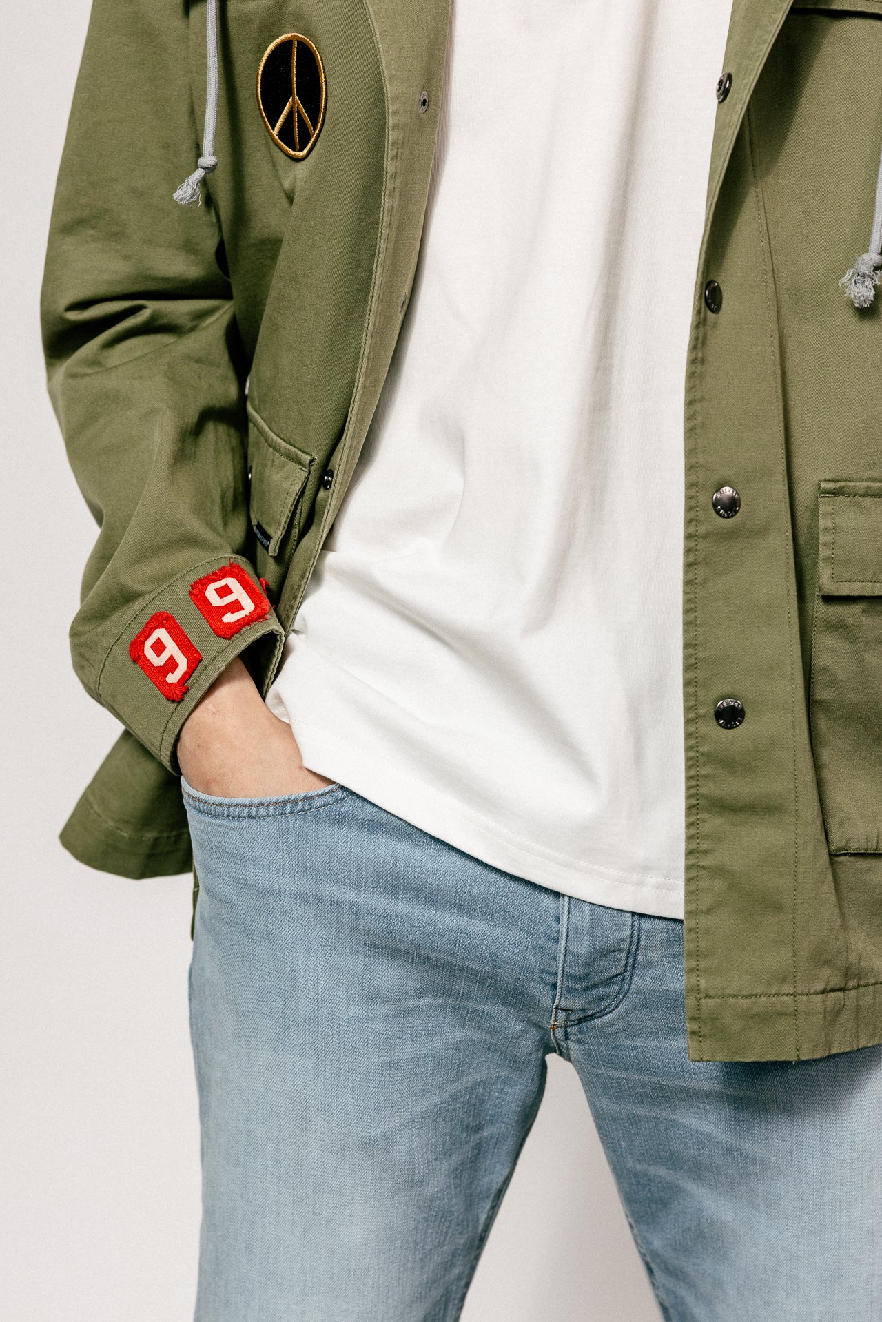 

Surchemise coupe droite Homme Tyto Break light khaki | Freeman T. Porter