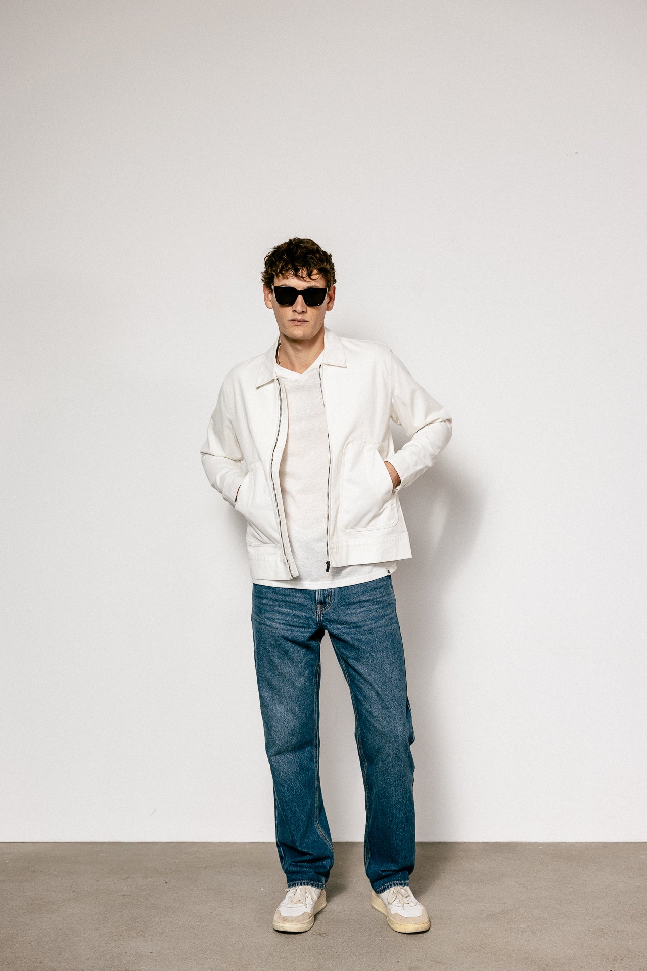 

Blouson coupe droite Homme Antonio Sumai white | Freeman T. Porter
