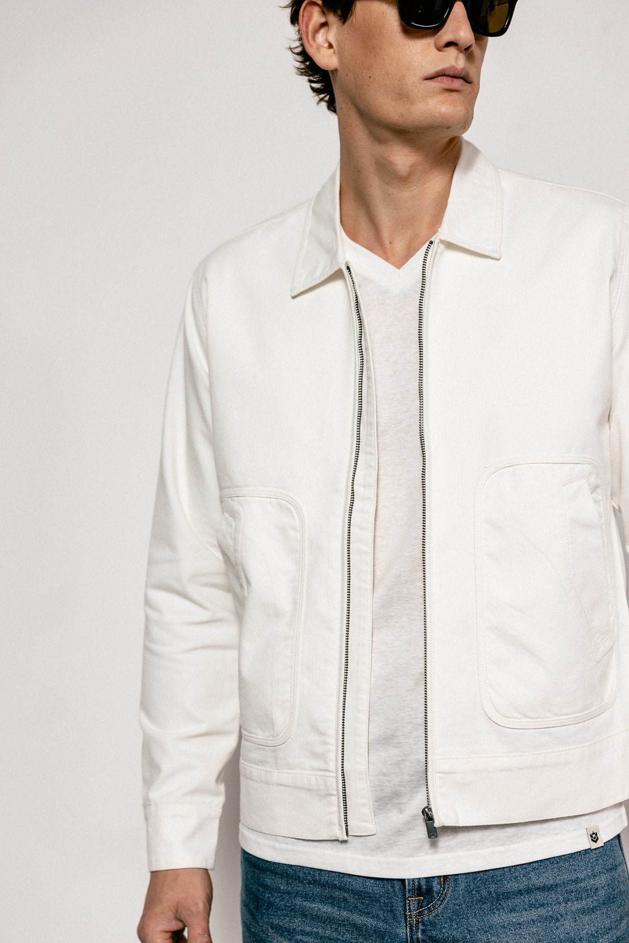 

Blouson coupe droite Homme Antonio Sumai white | Freeman T. Porter