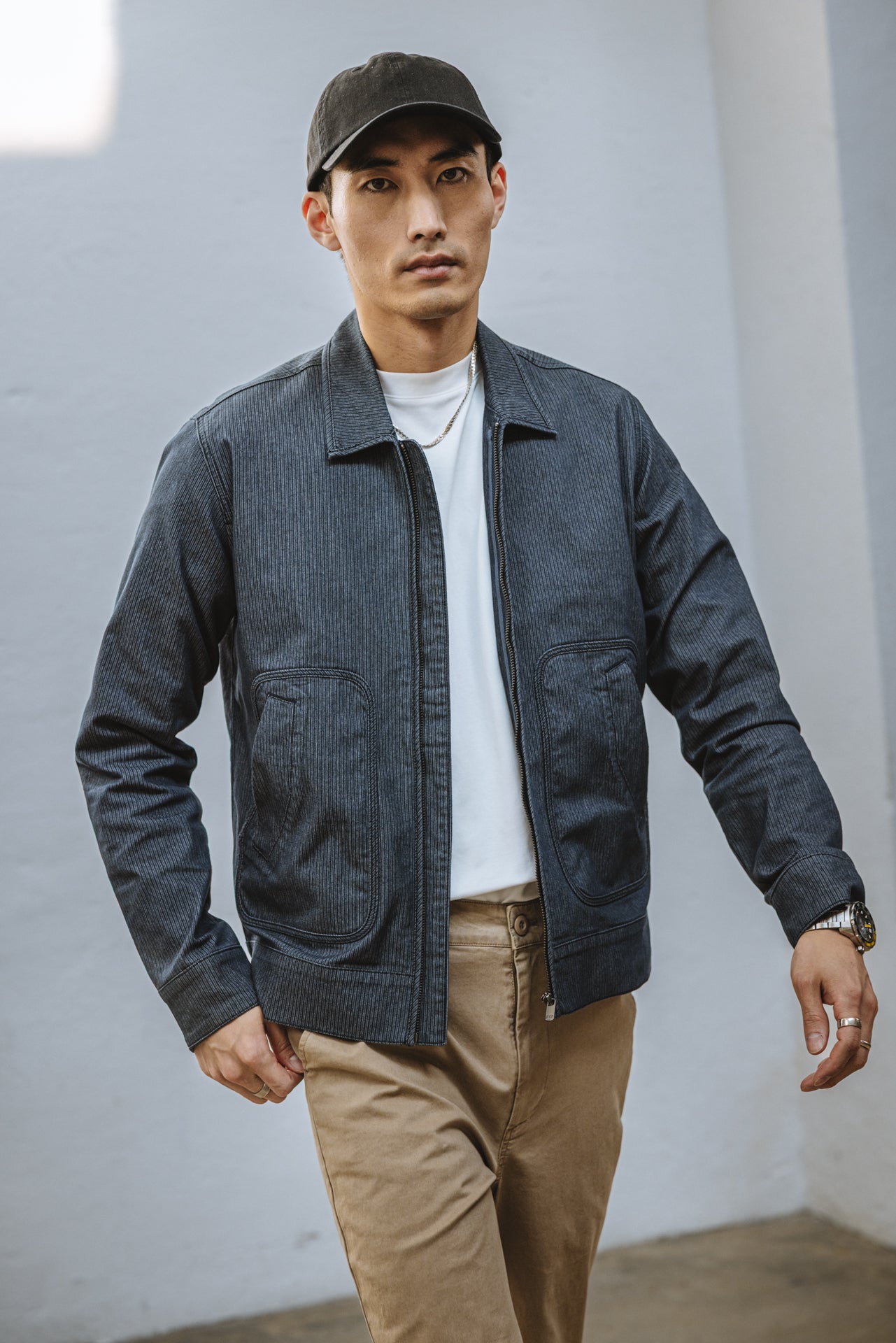   
            

Blouson coupe droite Homme Antonio Sumai dark denim | Freeman T. Porter
          