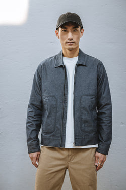 

Gerade geschnittene Jacke Herren Antonio Sumai dark denim | Freeman T. Porter