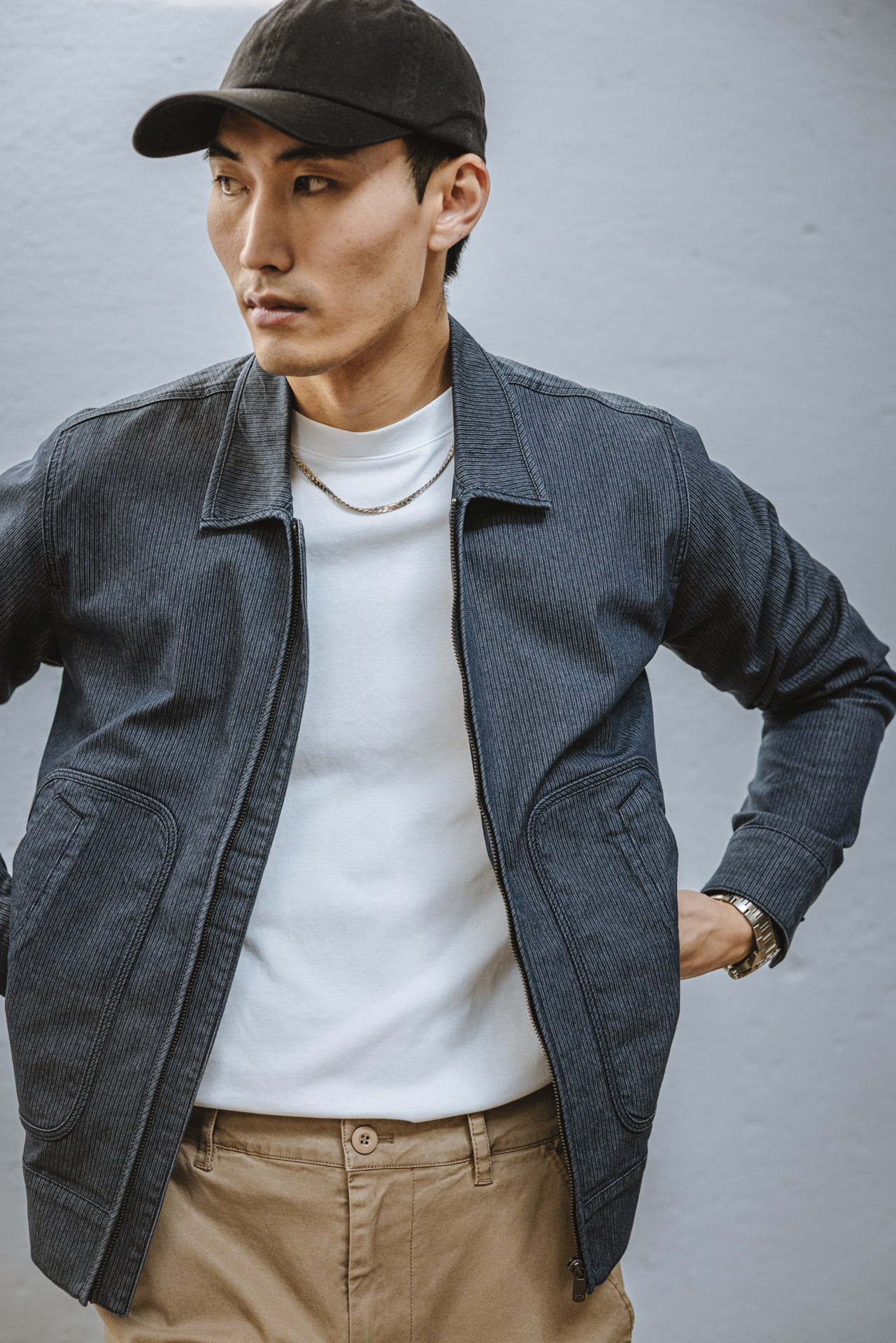 

Blouson coupe droite Homme Antonio Sumai dark denim | Freeman T. Porter