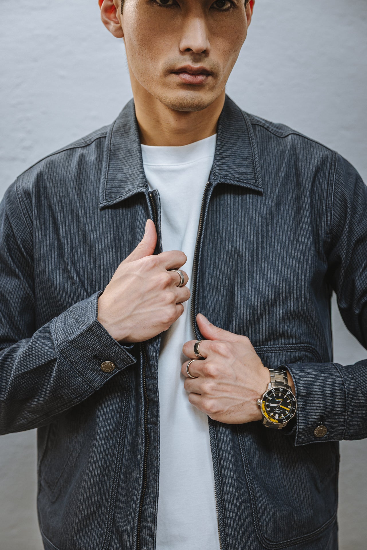 

Blouson coupe droite Homme Antonio Sumai dark denim | Freeman T. Porter