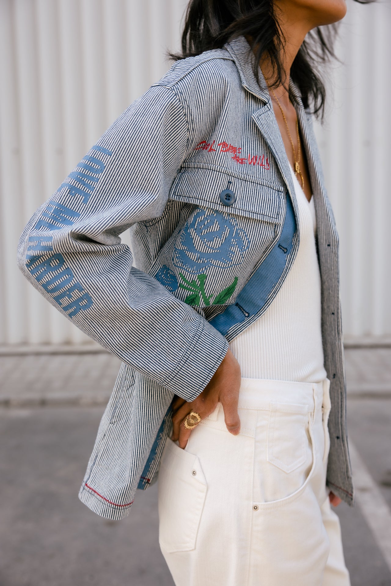   
            

Surchemise à patches Femme Venty Stripes&Roses medium blue | Freeman T. Porter
          