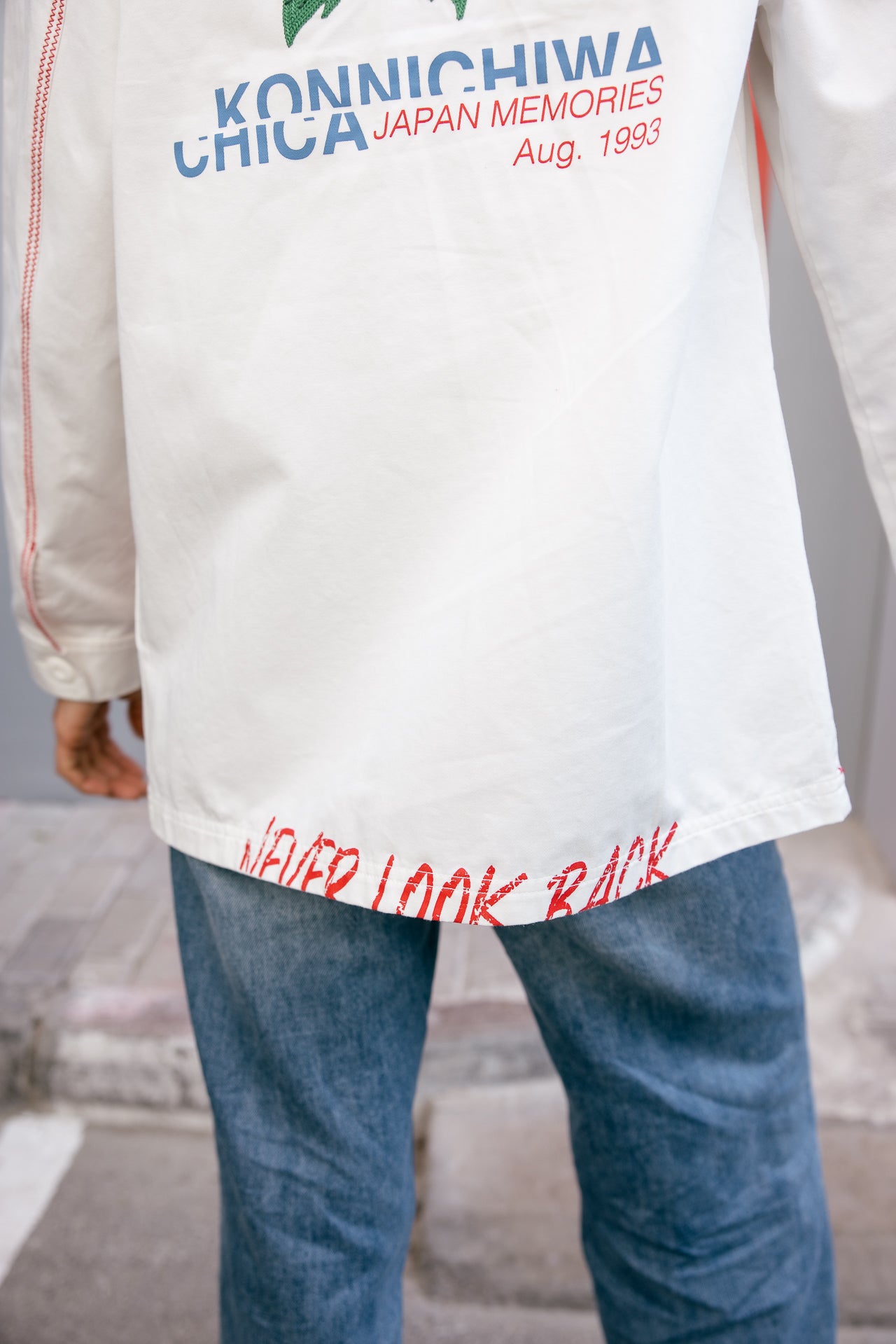 

Patchwork overshirt Women Venty Roses white | Freeman T. Porter