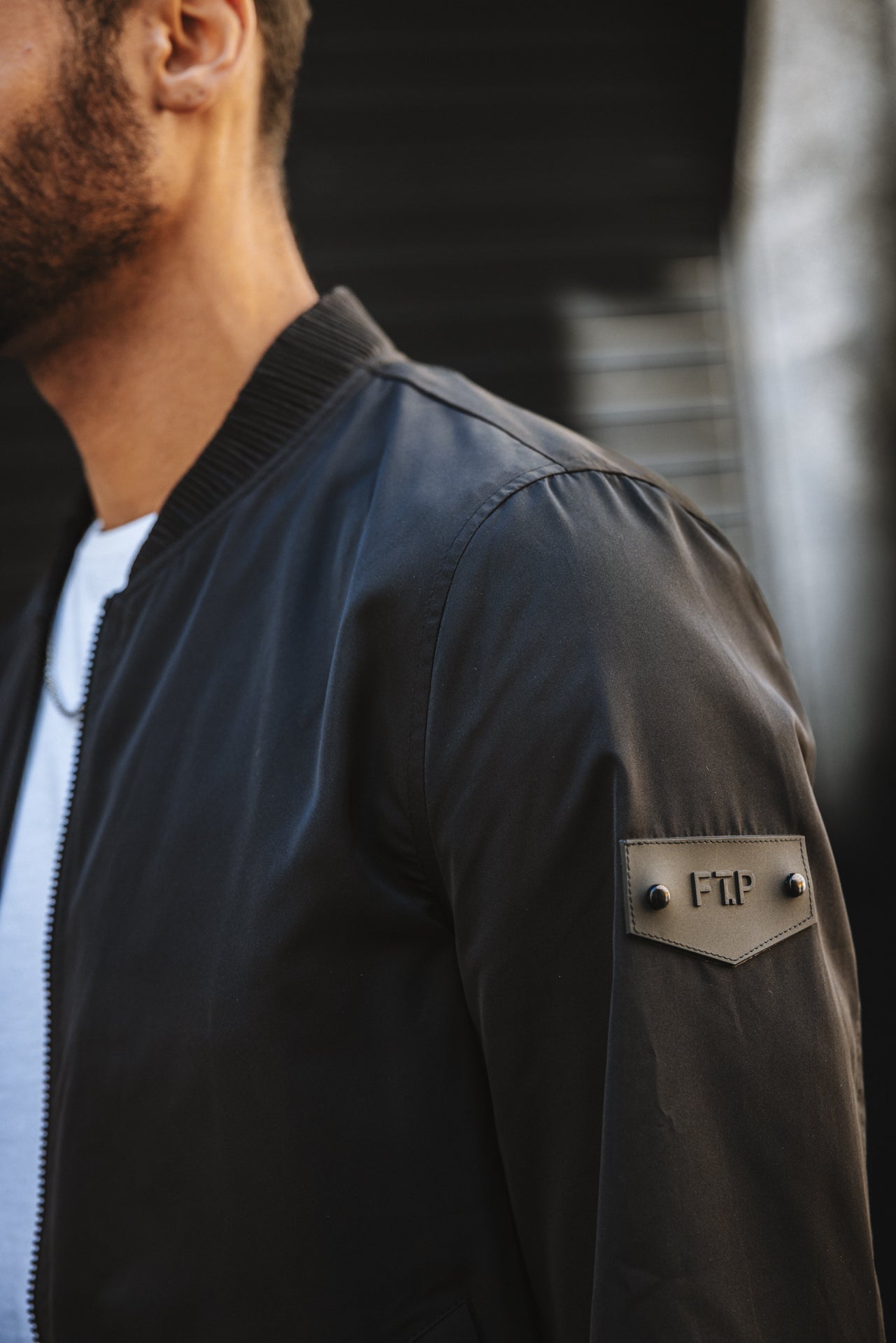 

Gerade geschnittener Blouson Herren Nelson Boss black | Freeman T. Porter