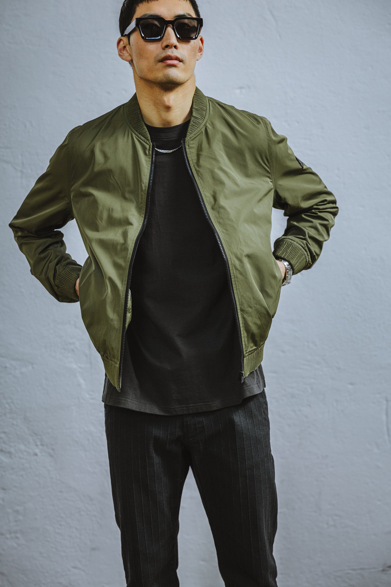   
            

Blouson coupe droite Homme Nelson Boss khaki | Freeman T. Porter
          