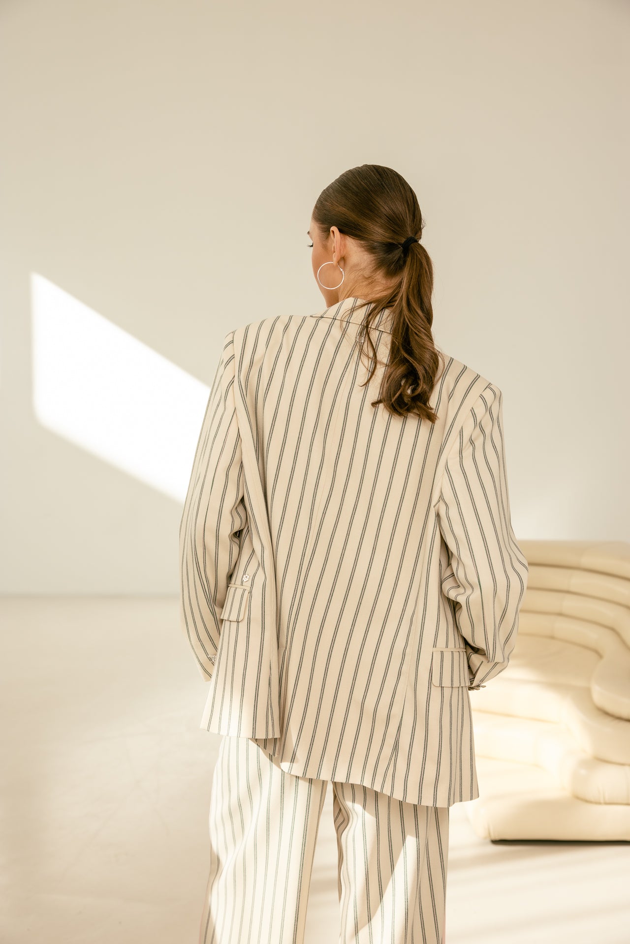 

Blazer large rayé Femme Maria Everton original | Freeman T. Porter