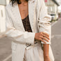 

Oversize-Blazer Damen Maria Lovina pearled ivory | Freeman T. Porter