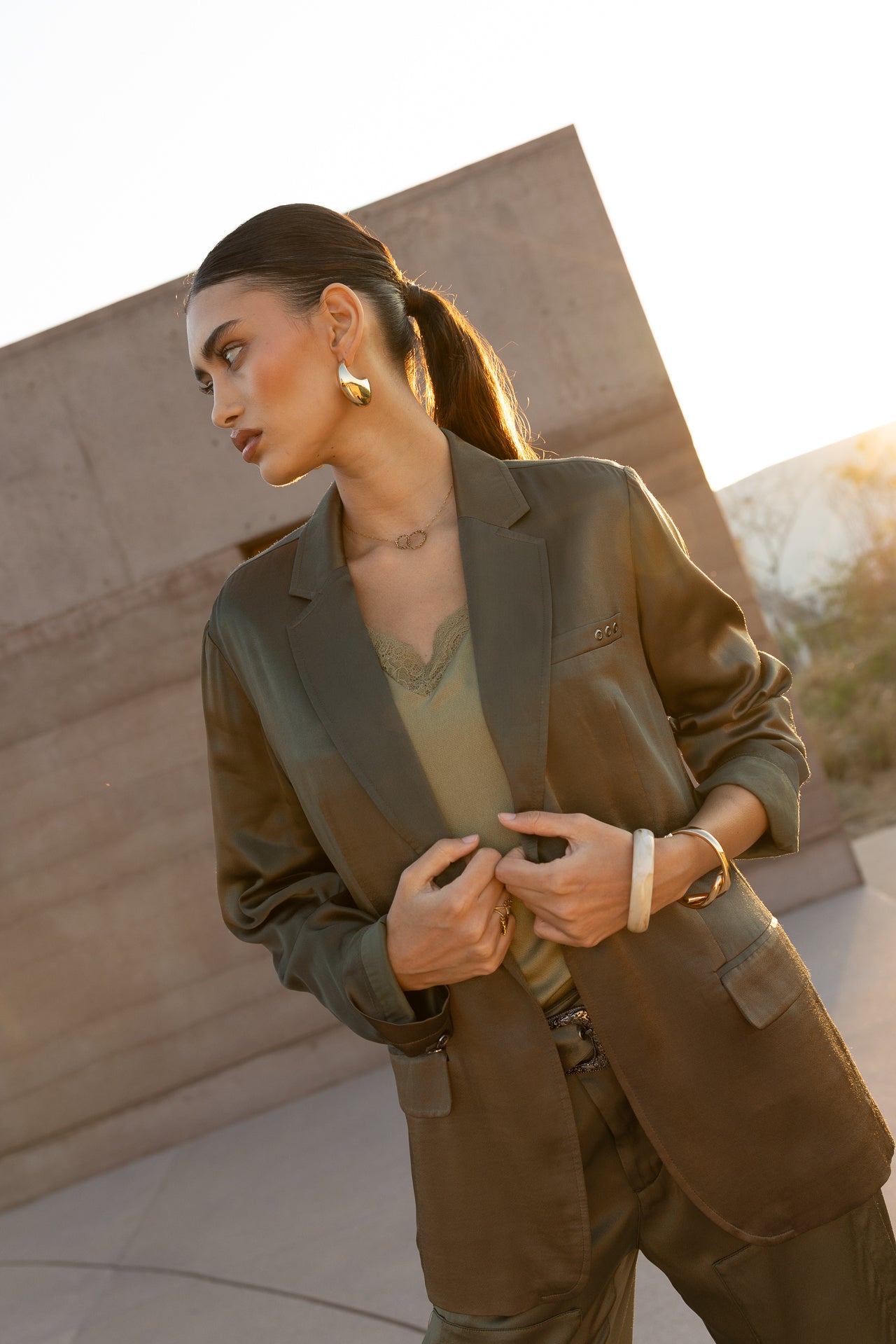 

Blazer large Femme Maria Steppin deep depths | Freeman T. Porter