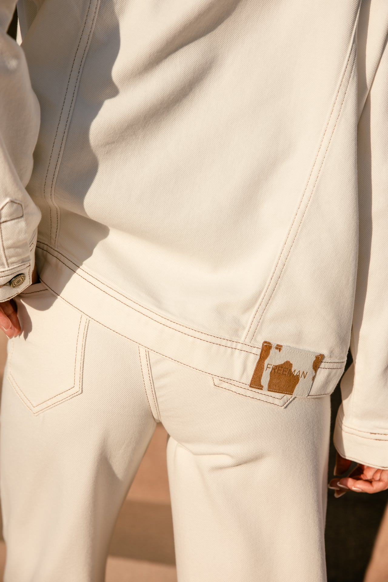 

Veste à franges Femme Poca Caicos off white | Freeman T. Porter