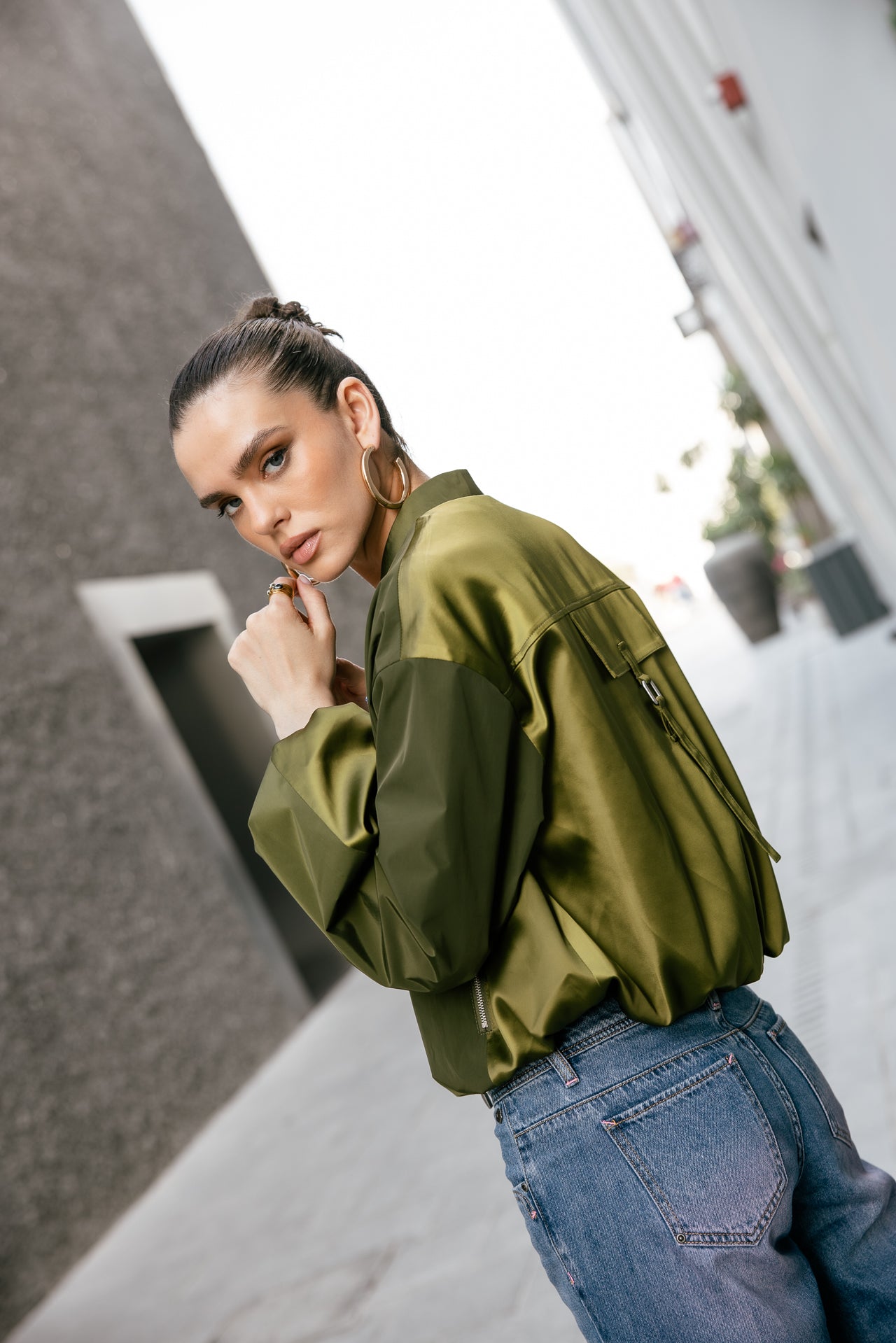 

Veste courte   Femme Virama Mix loden green | Freeman T. Porter