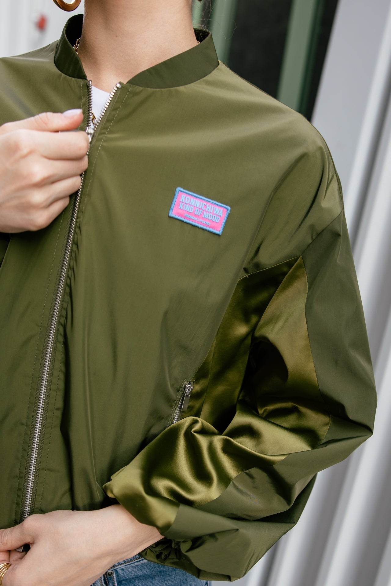 

Veste courte   Femme Virama Mix loden green | Freeman T. Porter