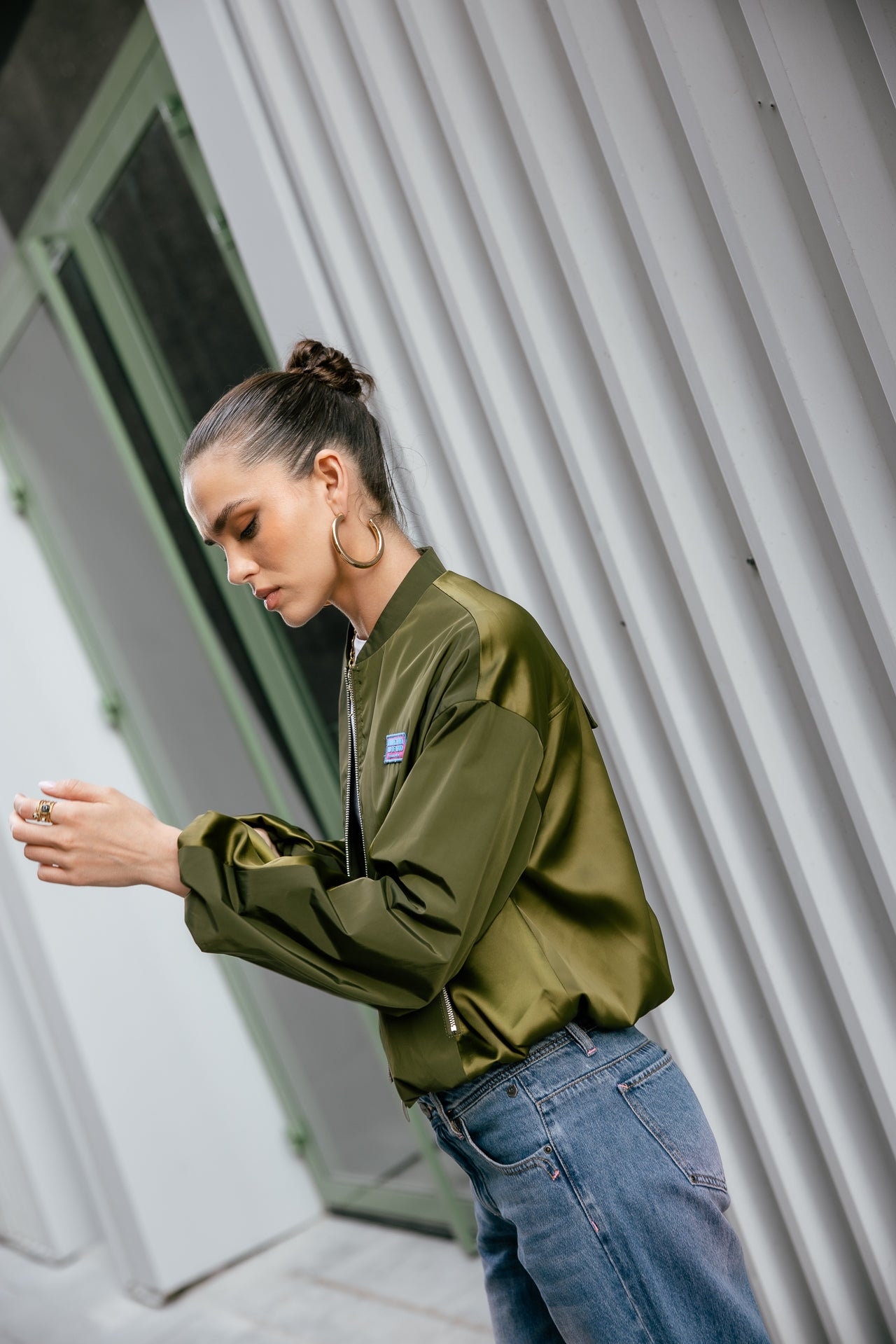 

Veste courte   Femme Virama Mix loden green | Freeman T. Porter