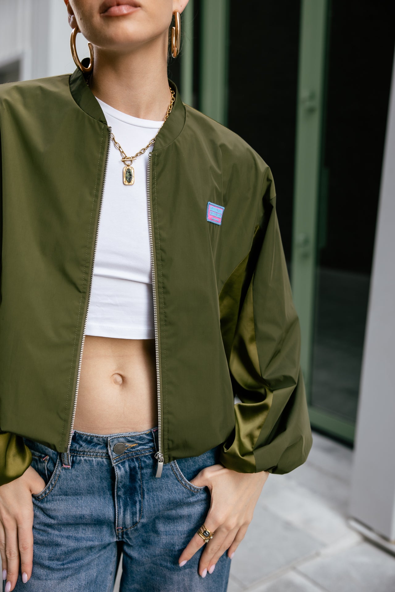 

Veste courte   Femme Virama Mix loden green | Freeman T. Porter