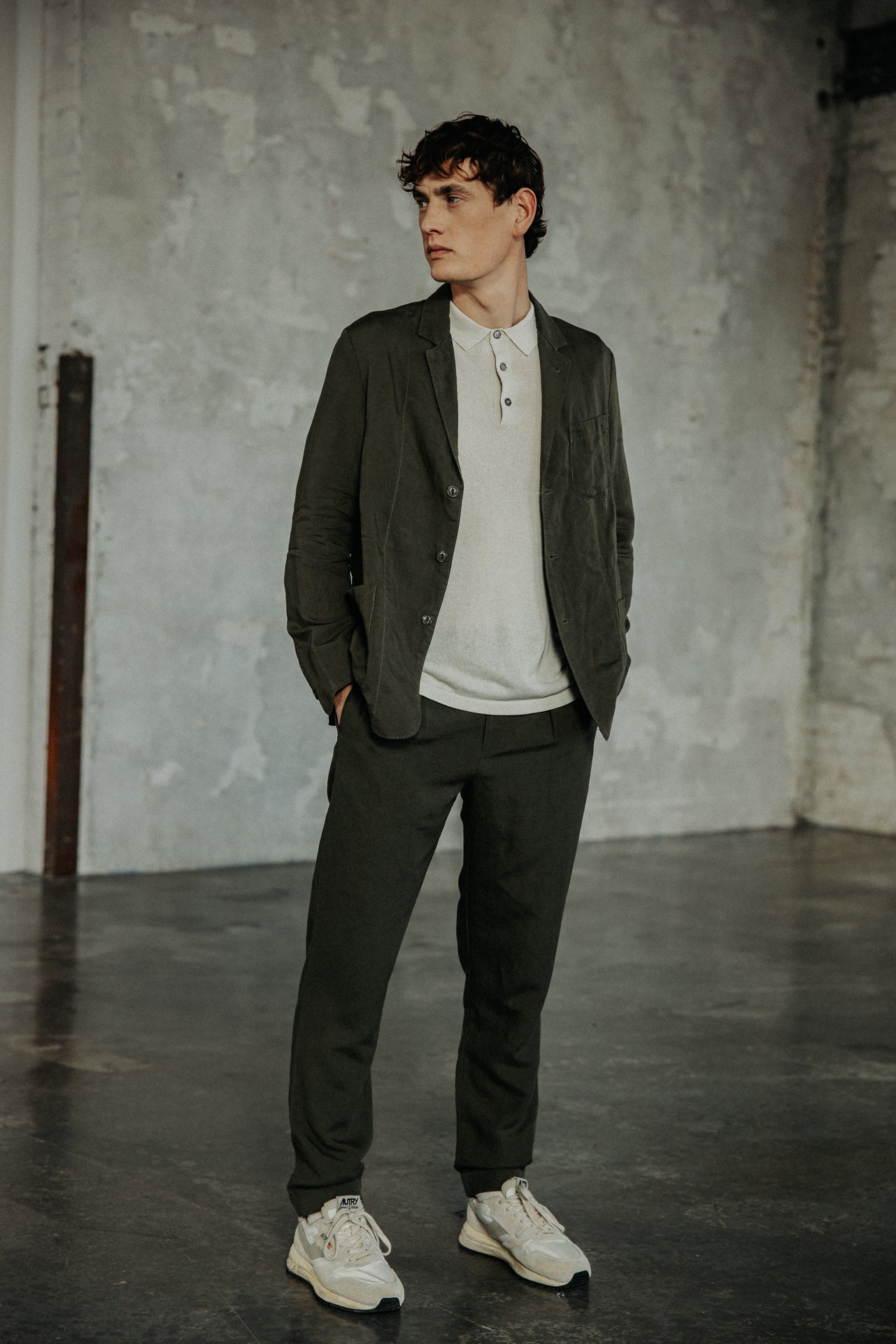 

Utility-Blazerjacke Herren Bank Somero khaki | Freeman T. Porter