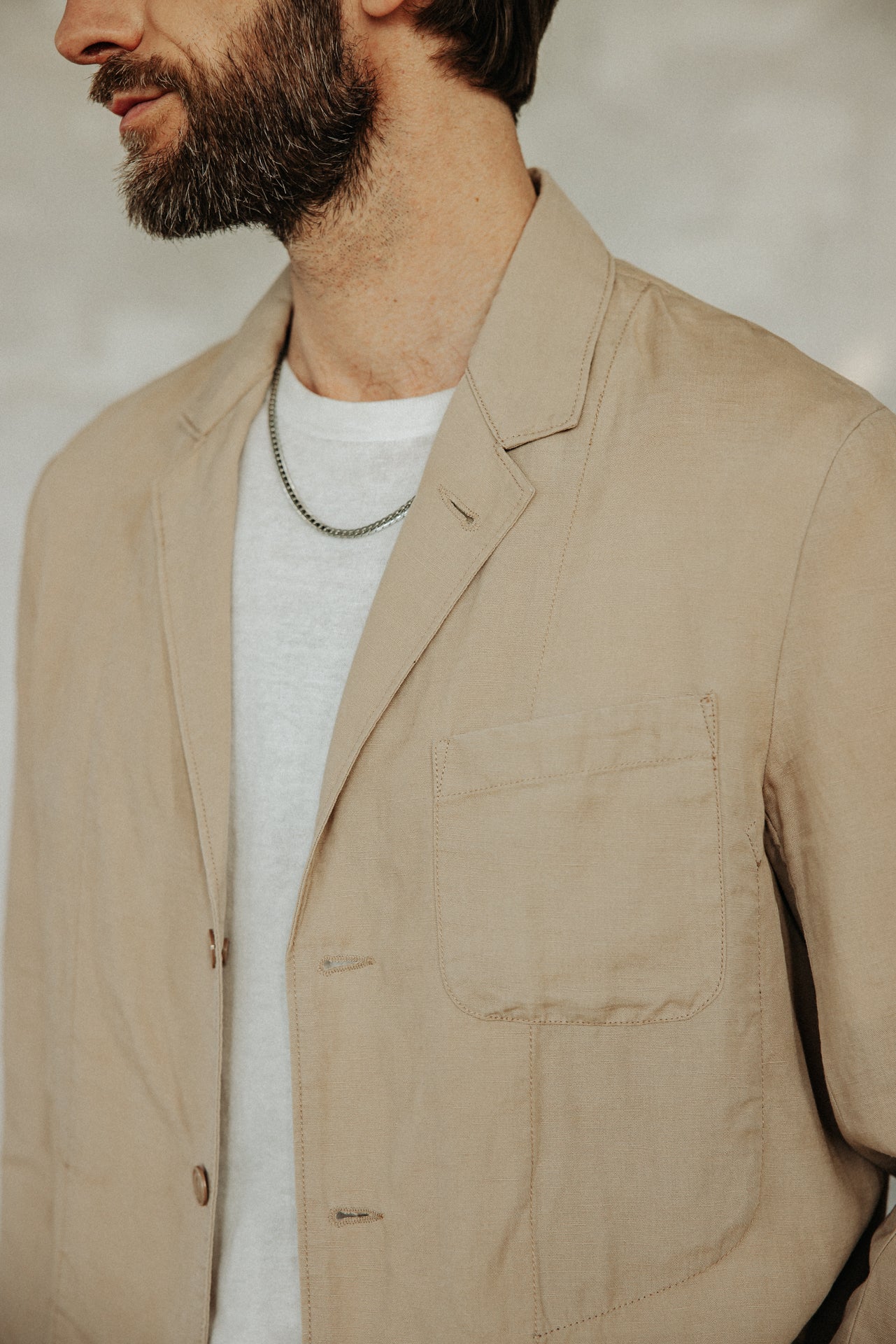 
              

Veste blazer utilitaire Homme Bank Somero beige | Freeman T. Porter
            