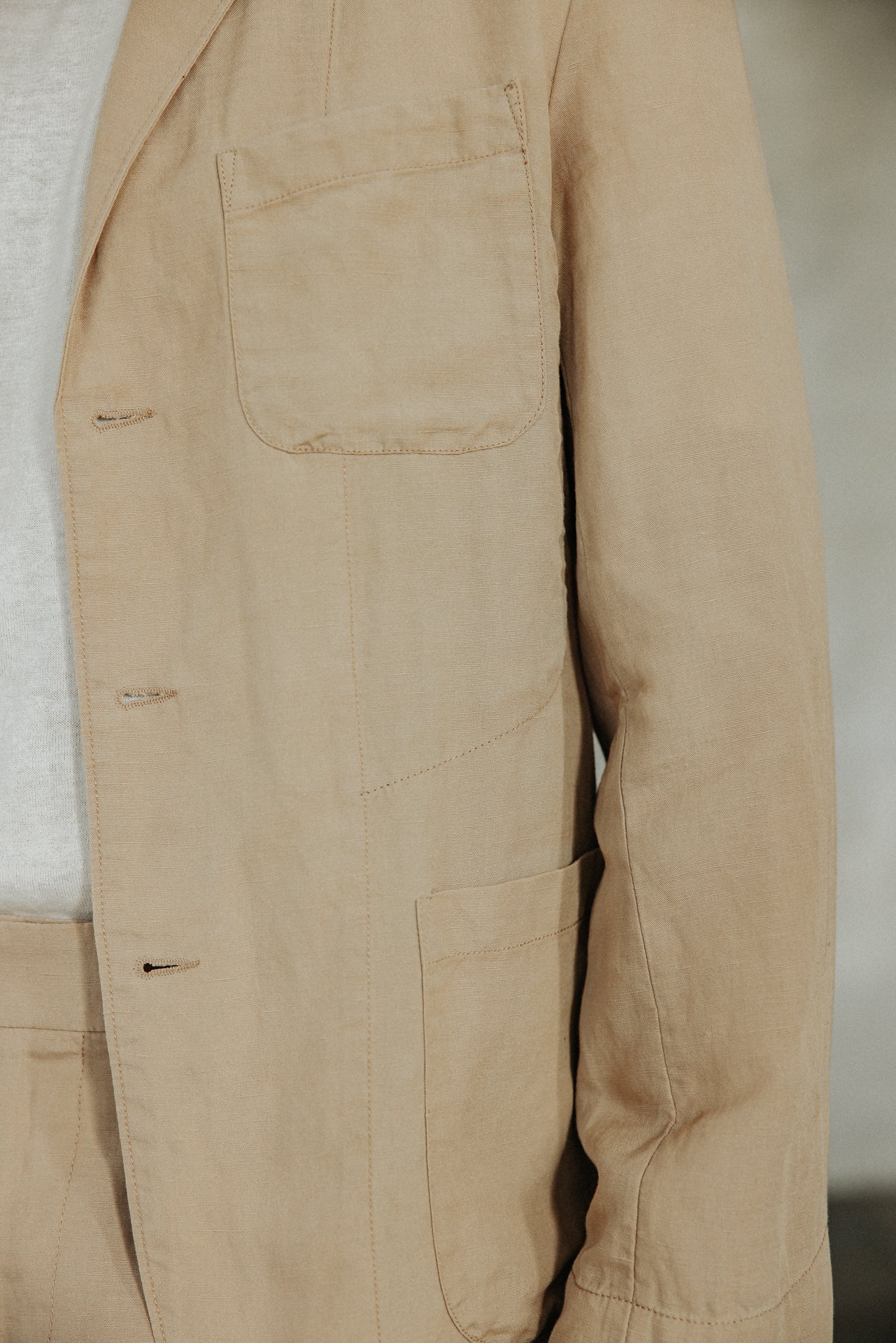 

Veste blazer utilitaire Homme Bank Somero beige | Freeman T. Porter