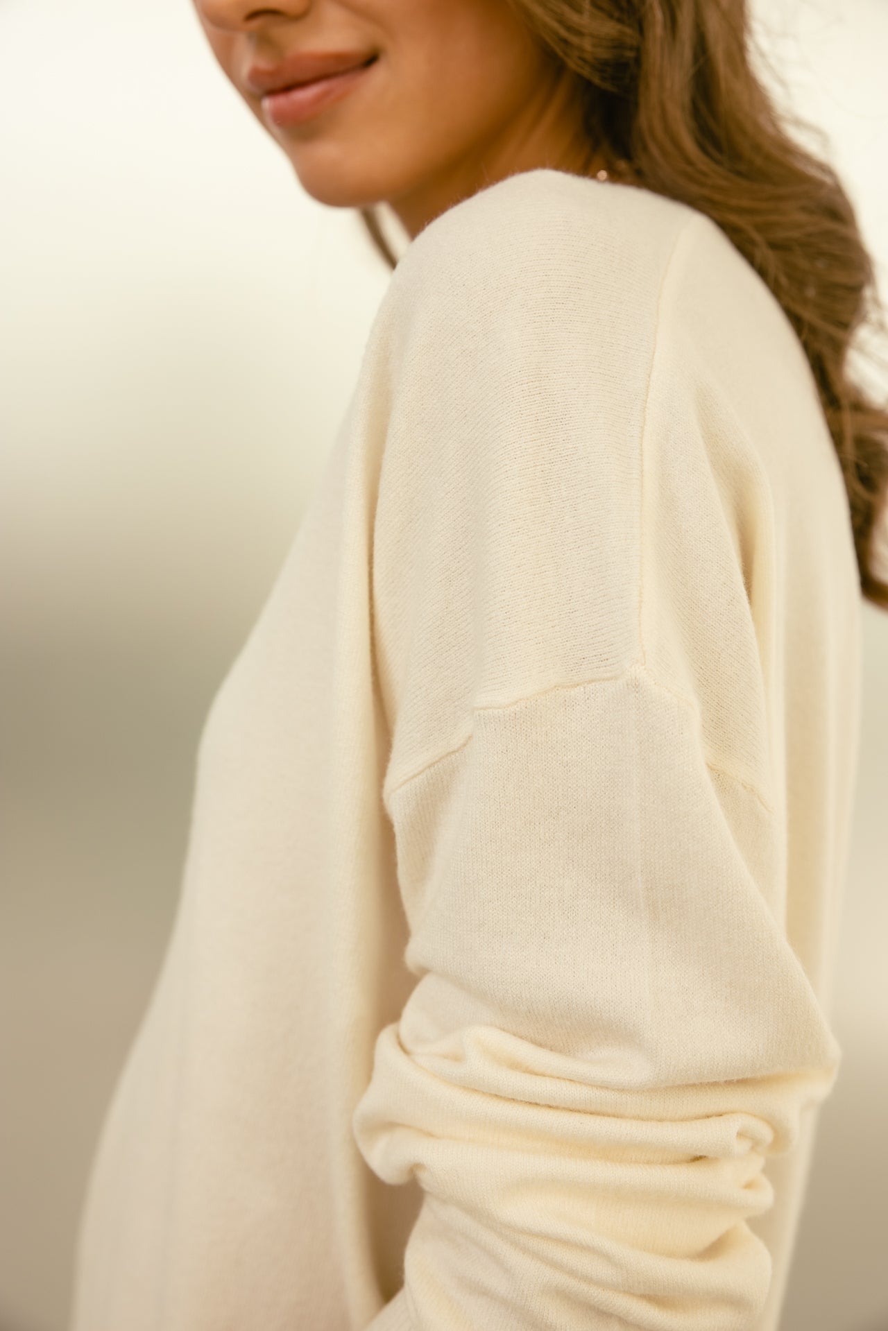 

Pull ample Femme Pram Summer pearled ivory | Freeman T. Porter