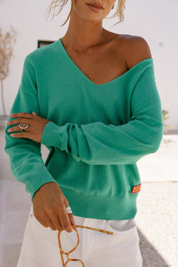 

Pull ample Femme Pram Summer peacock green | Freeman T. Porter