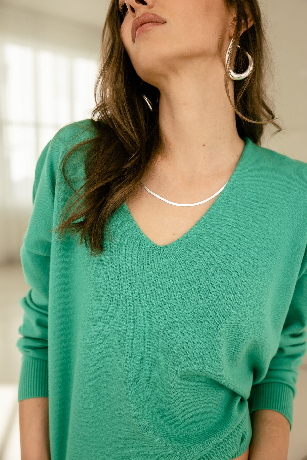 
              

Pull ample Femme Pram Summer peacock green | Freeman T. Porter
            