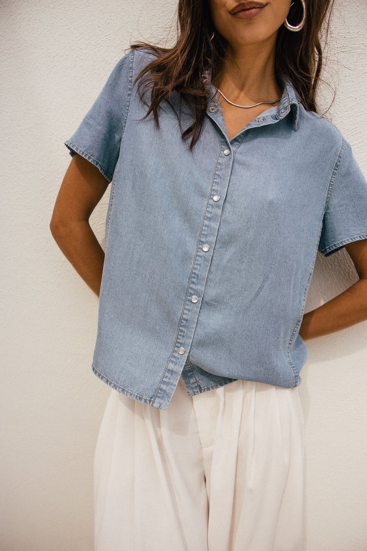   
            

Chemise droite en tencel  Femme Chemy tencela | Freeman T. Porter
          