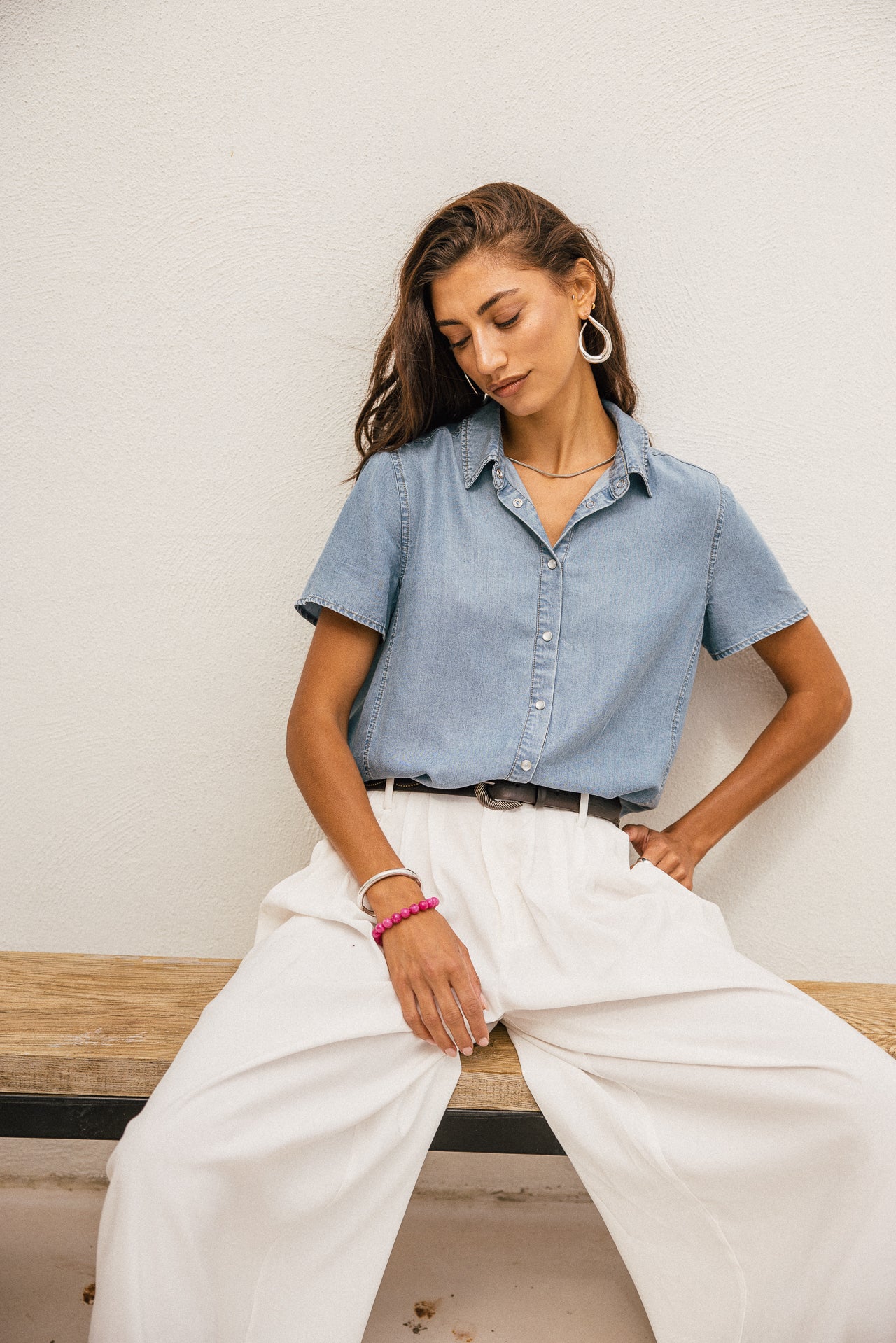 
              

Chemise droite en tencel  Femme Chemy tencela | Freeman T. Porter
            
