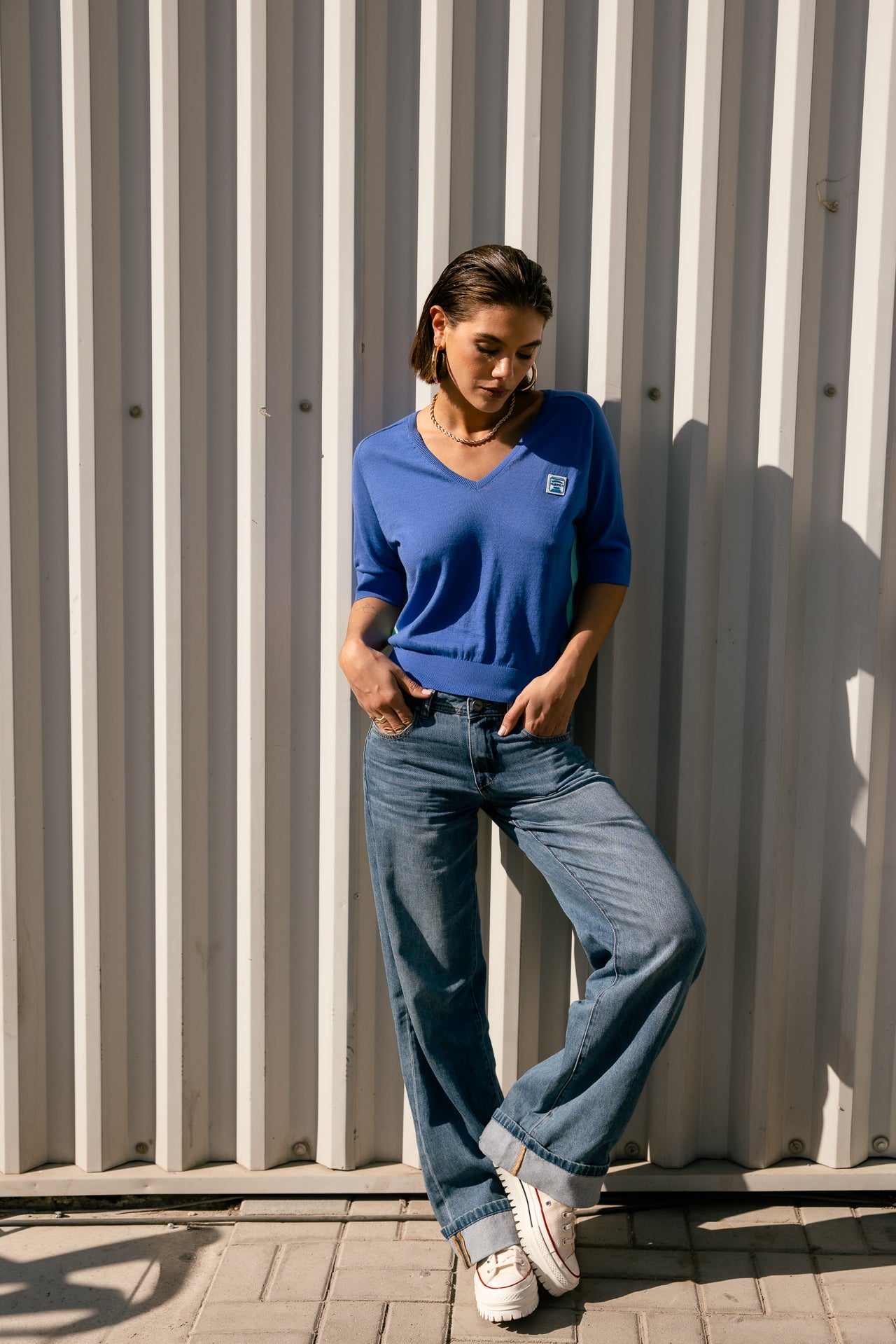 

Pull manches courtes Women Fidjie amparo blue | Freeman T. Porter