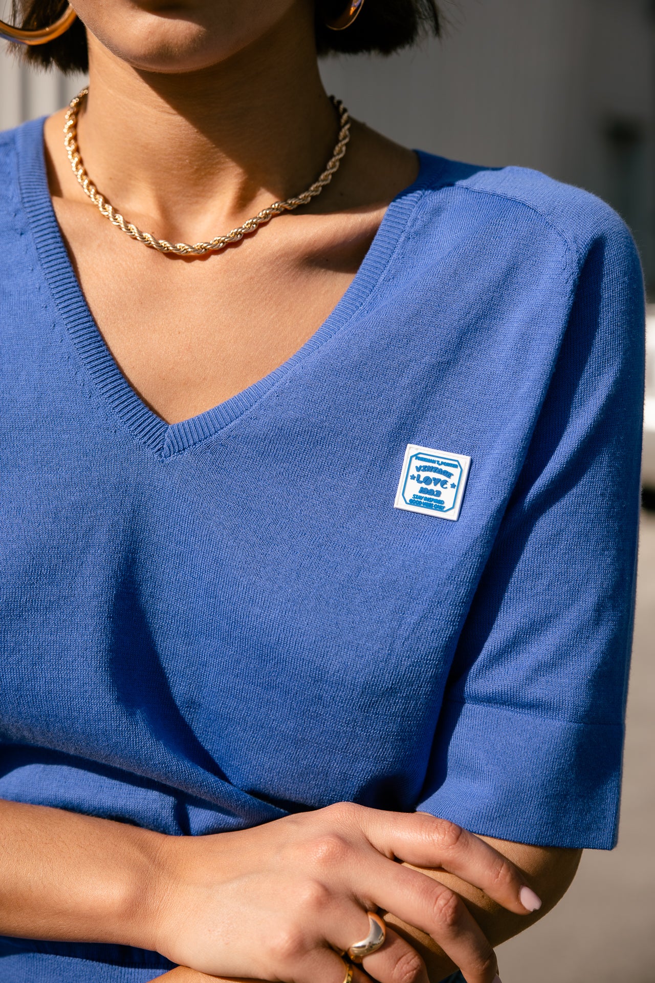 

Pull manches courtes Women Fidjie amparo blue | Freeman T. Porter