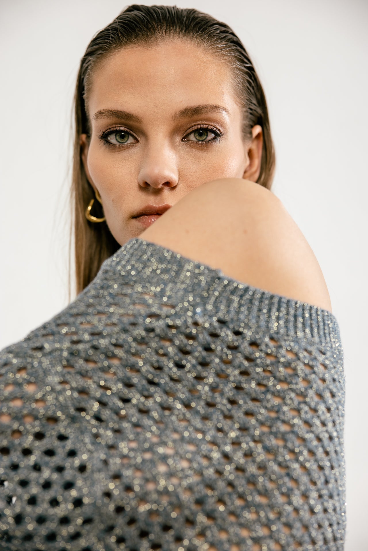 

Pull lurex ajouré Femme Parossa Shiny stellar | Freeman T. Porter