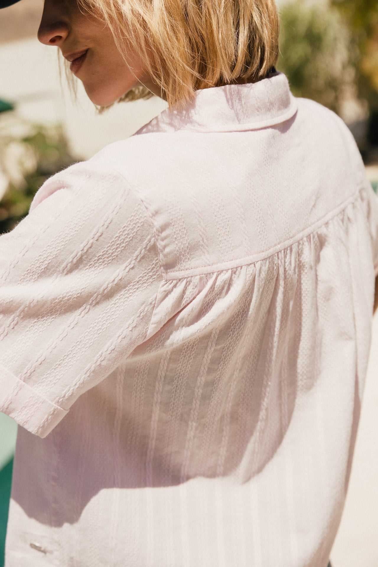 

Chemise droite à broderie Femme Carmelia Boheme orchid ice | Freeman T. Porter