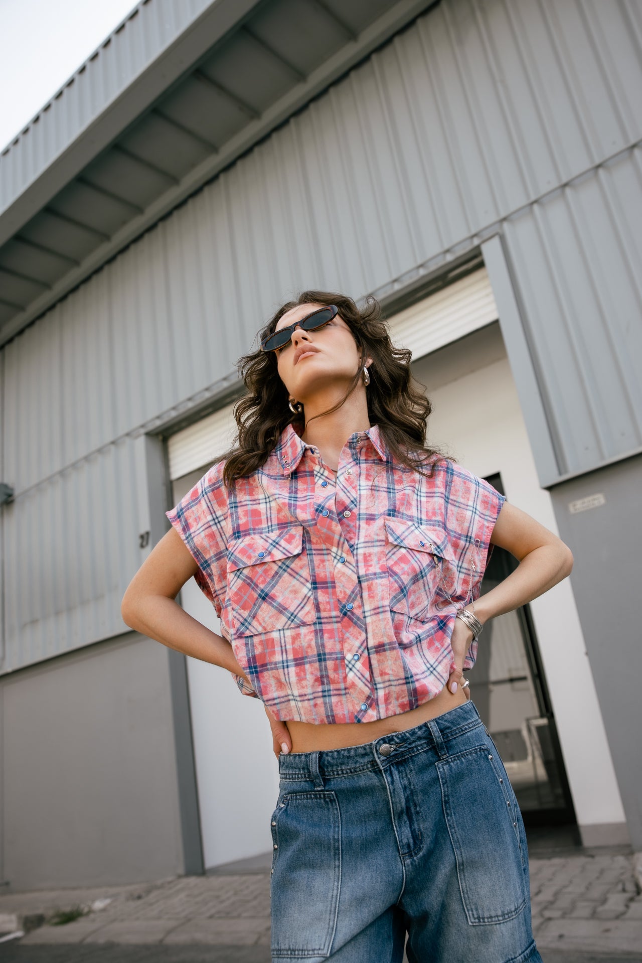   
            

Chemise large bas élastiqué Femme Chilly Bleached Checks sangria sunset | Freeman T. Porter
          