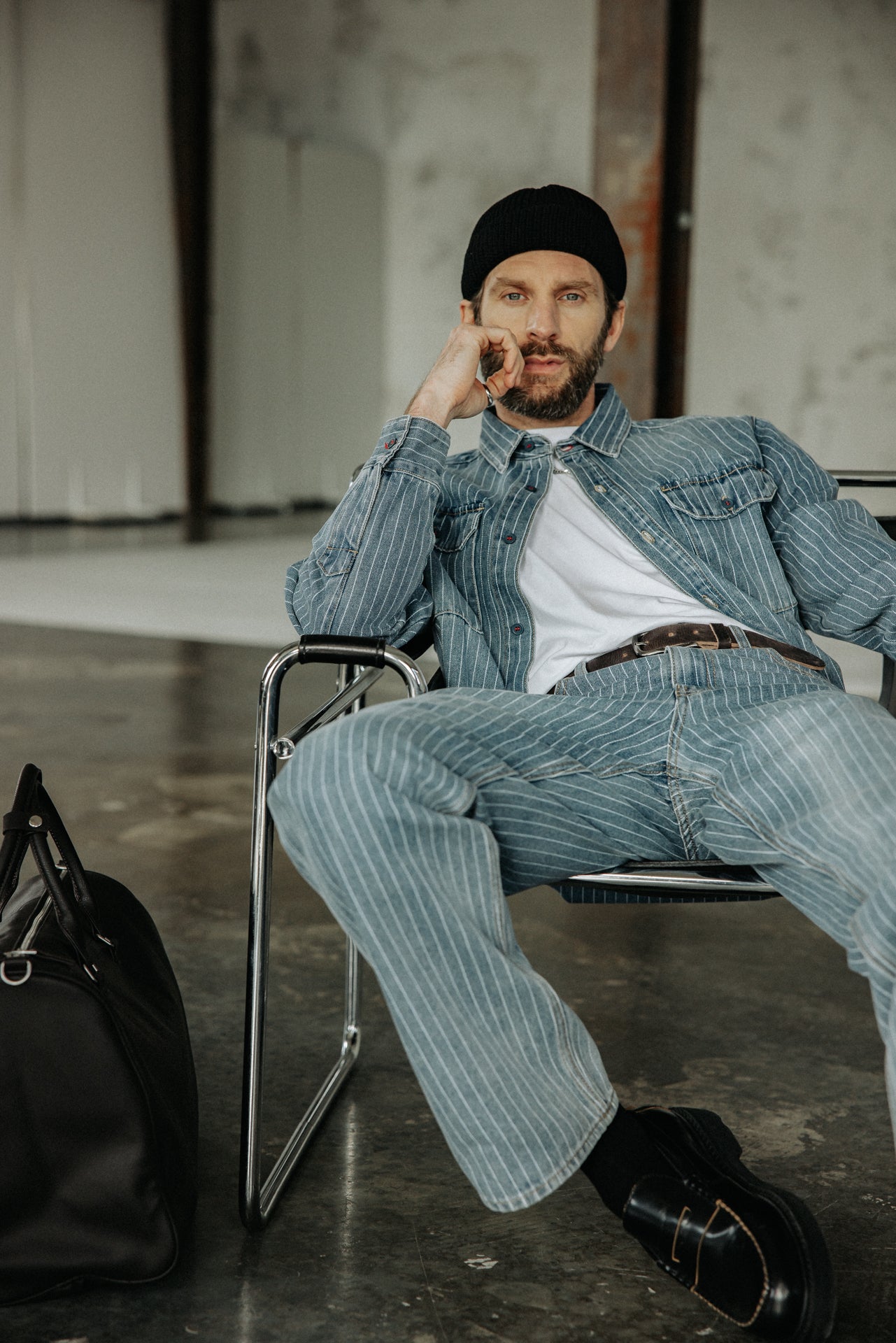 

Overshirt Men Raven Denim jerez | Freeman T. Porter