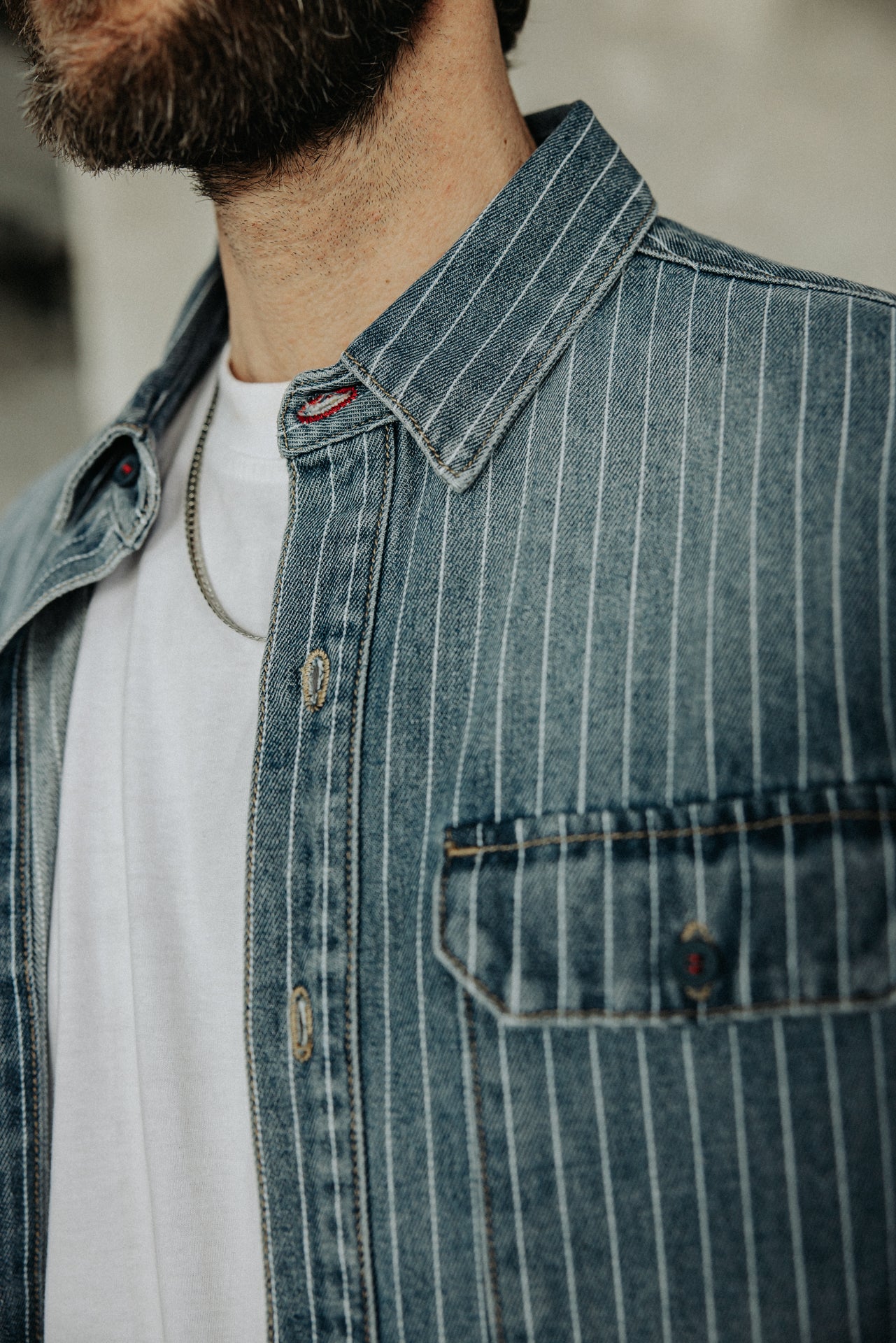 

Overshirt Men Raven Denim jerez | Freeman T. Porter