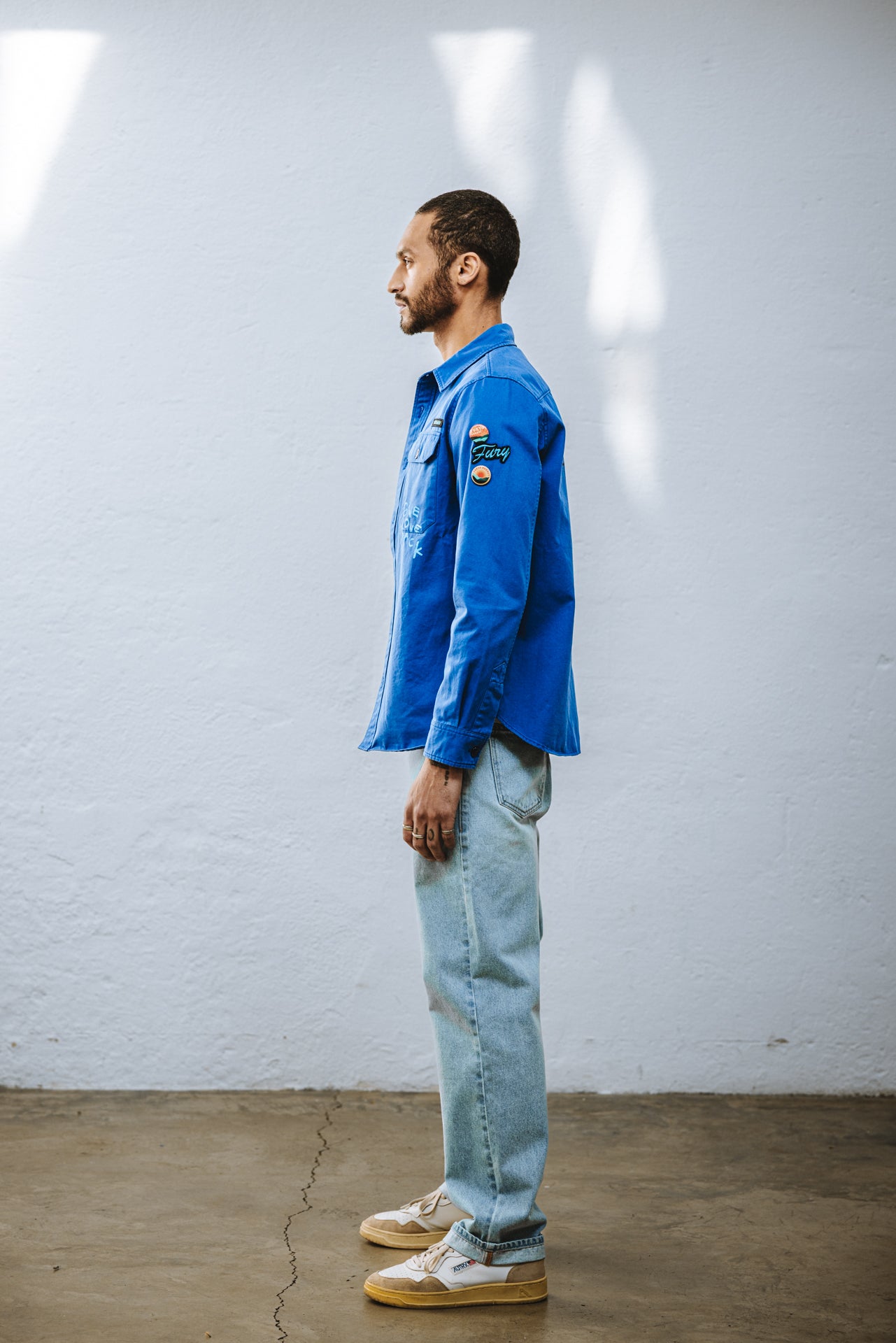 

Chemise coupe droite Homme Raven Break surf the web | Freeman T. Porter