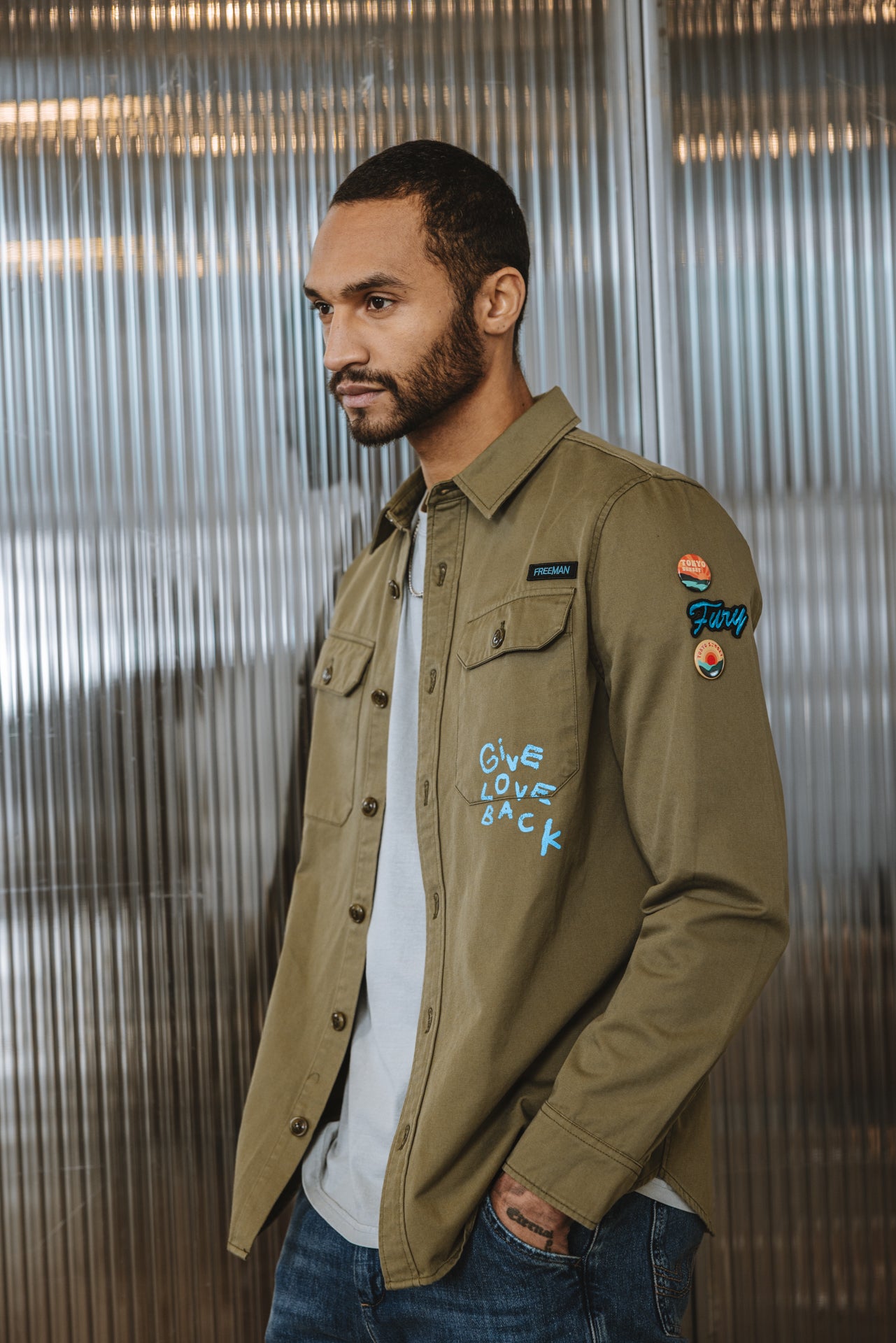   
            

Straight fit shirt Men Raven Break light khaki | Freeman T. Porter
          