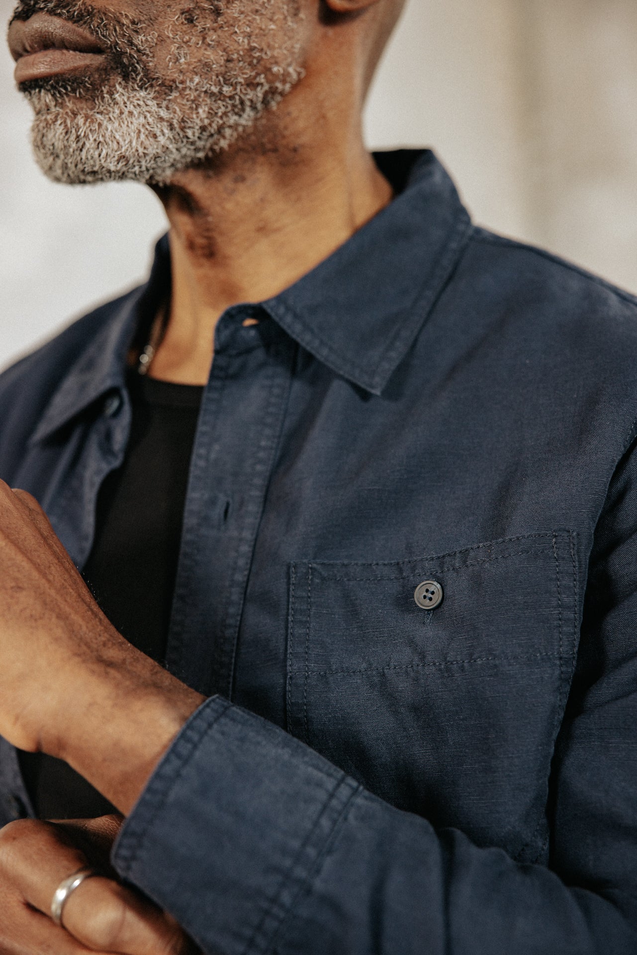 
              

Straight overshirt Men Bolton Somero navy | Freeman T. Porter
            