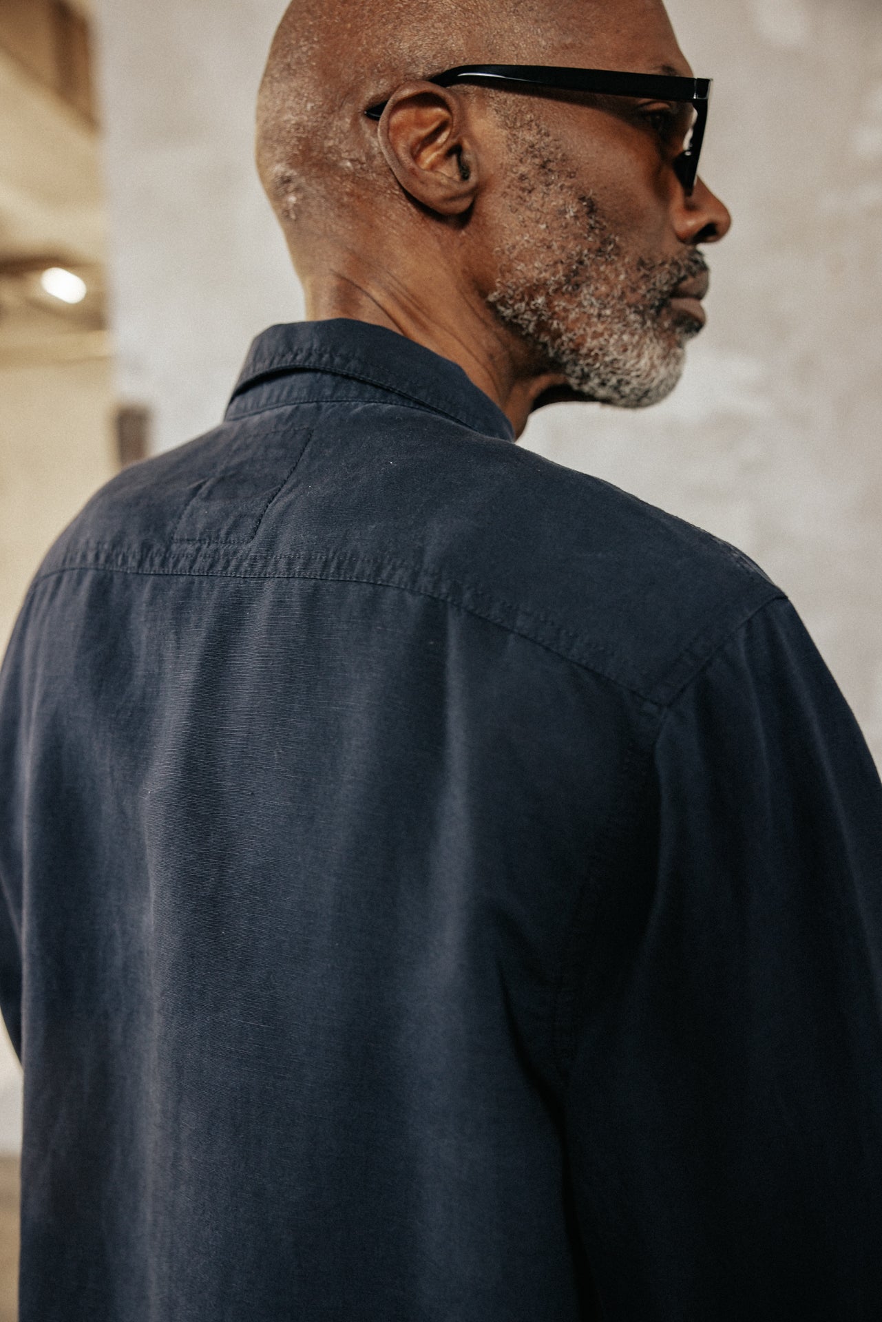 

Straight overshirt Men Bolton Somero navy | Freeman T. Porter