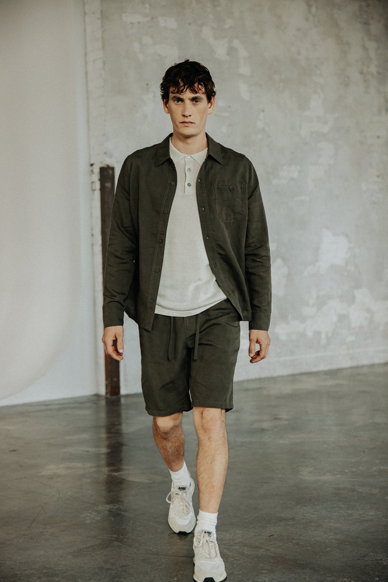 

Straight overshirt Men Bolton Somero khaki | Freeman T. Porter