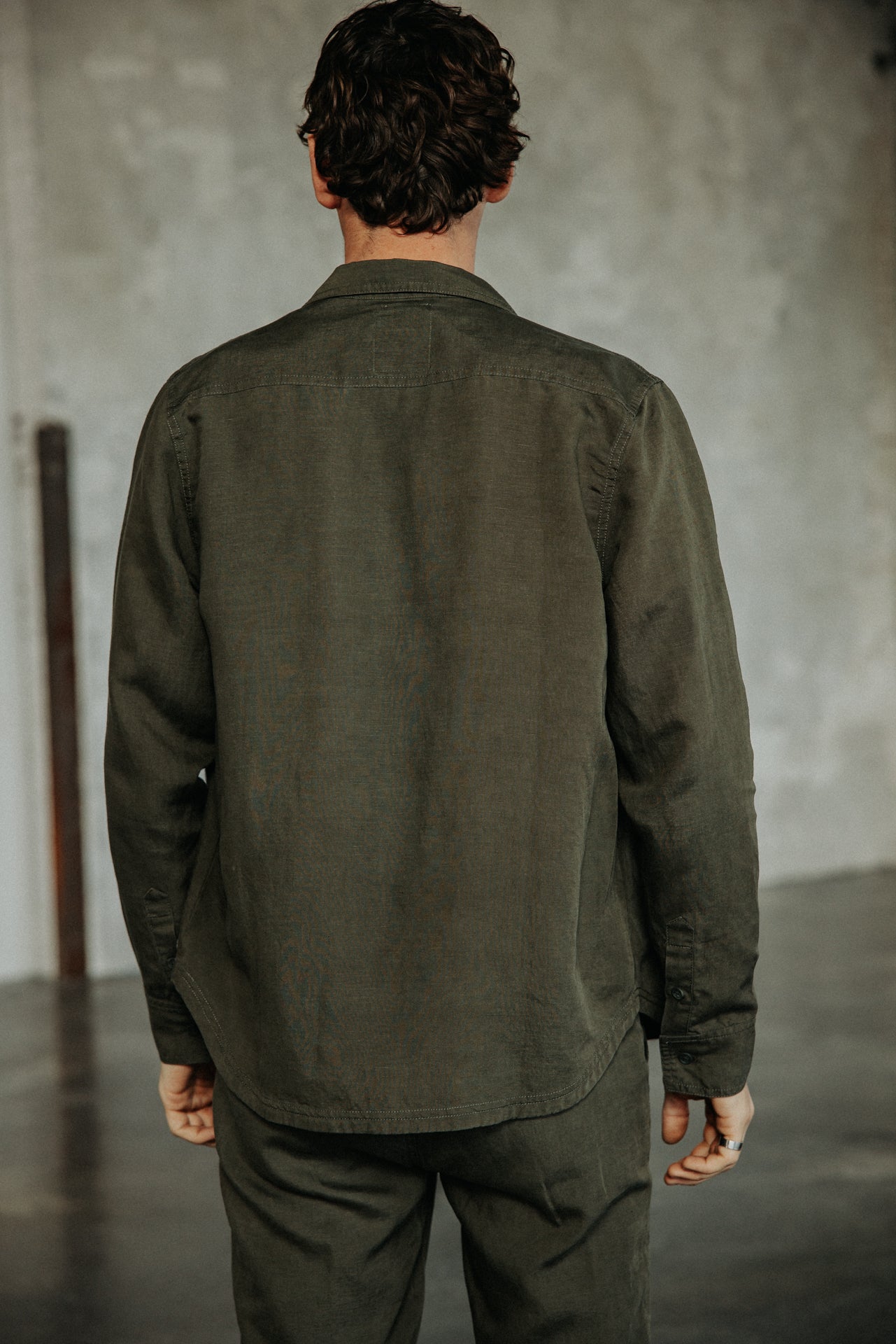 

Straight overshirt Men Bolton Somero khaki | Freeman T. Porter